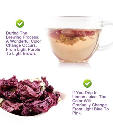 Dried Violets 35g - Sweet Violet Tea and Edible Flowers for Natural Food Coloring - Buy Online on SooperMarket.com