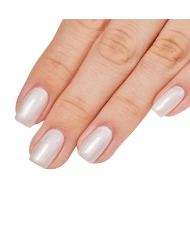 MEMEDA Pearl White Gel Nail Polish - 8ML Glitter Shimmer Gel for DIY & Salon Manicures | Soak Off UV Nail Polish - Buy Online on SooperMarket.com