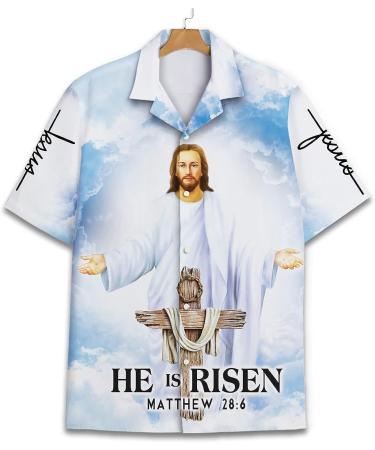 Vintage Funny Superheroes Eyes Hawaiian Shirt Jesus - XX-Large - Buy Online on SooperMarket.com