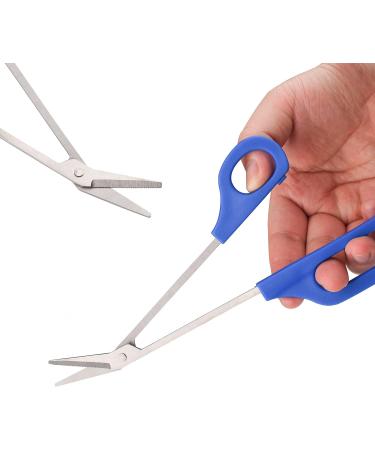 HIXNUG 2 Pieces Toenail Clippers Scissors Toenail Cuticle Scissors Professional Pedicure Tool for Manicure Beauty - Buy Online on SooperMarket.com