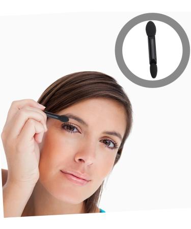 PLAFOPE 10pcs Dual Sided Eye Shadow Brush Eyeshadow Stick Brush Paupi re Sponge Eyeshadow Brush Kit Black - Buy Online on SooperMarket.com