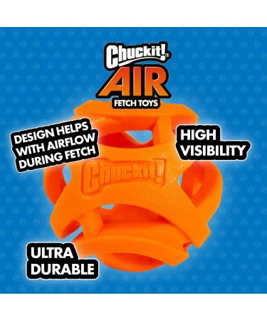 Chuckit! Air Fetch Stick Rubber Dog Toy Fetch Toy High Visibility Floats on Water Easy Breathe Improve Playtime Stamina Dog Toy - Large Large 1 pack Stick Large - Buy Online on SooperMarket.com