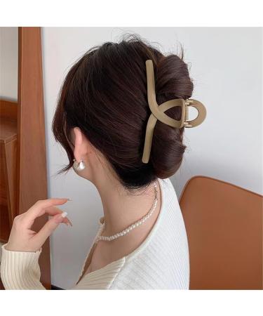 4 Pcs Matte Hair Clips Strong Hold Hair Clips Large Non Slip Hair Clips Hair Claw Clips For Women & Girl (Crossed) - Buy Online on SooperMarket.com