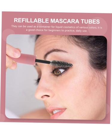 FOYTOKI 40 Pcs Mascara Tube Premium Tubes Eye Shadow Applicator Empty Bottle Tube Lash Applicator Pink Abs - Buy Online on SooperMarket.com