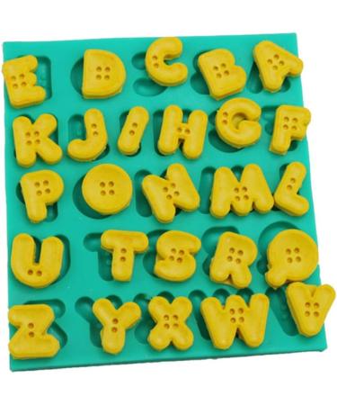 STOBOK 2pcs Silicone Molds Butter Cookies Cake Mold Candy Molds Soap Loaf Mold Cakesicles Mold Letter Molds Cupcake Chocolate Mold Baking Tool Fondant Mold Epoxy Decorative Mold Greenx2pcs 12x13cmx2pcs - Buy Online on SooperMarket.com