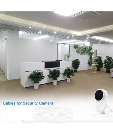 10FT 3 Pack Power Extension Cable for Wyze Cam v2/v3, Yi Camera, Blink Camera, Nest-Cam - Micro USB Charging Cord for Wyze v3 Outdoor - Indoor Use - Buy Online on SooperMarket.com