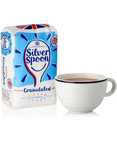 Silverspoon White Granulated Sugar| General Sweetening| British Grown Sugar| 1kg (Pack of 5) - Buy Online on SooperMarket.com