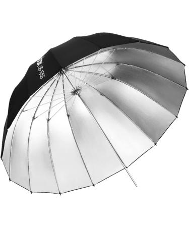 Godox UB-105S 41.3 Silver Parabolic Deep Reflective Umbrella with Diffuser Cover - Photography Studio Soft Light Umbrella - Buy Online on SooperMarket.com