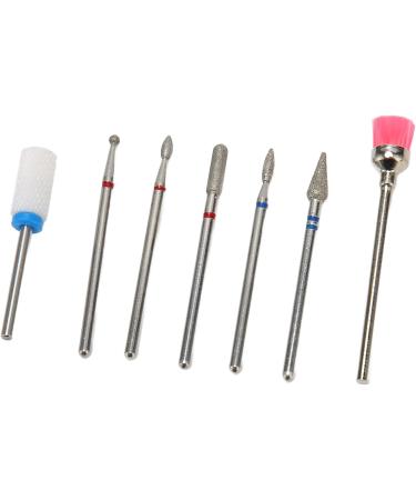 Nail Drill Bits Gel Removal Electric Cuticle Remover Bit Left Right Handed Tungsten Ceramic for Acrylic Nails - Buy Online on SooperMarket.com