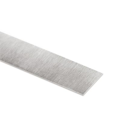 26 Gauge 6"x1" 925 Sterling Silver Sheet Stamping Blank Dead Soft Made in USA by CRAFT WIRE 26 Gauge 6" X 1"