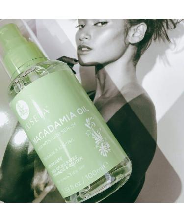 Luseta Macadamia Oil Hair Serum - Nourishing & Revitalizing for Normal & Dry Hair - 3.38oz | International Shipping Available - Buy Online on SooperMarket.com
