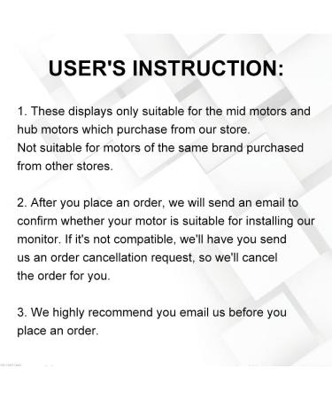 Control Unit Replacement Display for BBSHD/BBS02B/BBS01B Mid-Drive Motor Kit - C961 800S 500C 750C 850C P860ML DPC18 Touch Screen T1 - Colorful 500C - Buy Online on SooperMarket.com