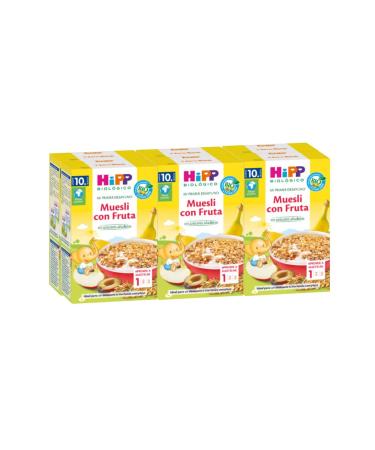HiPP Organic Fruit Muesli pack of 6 (6 x 200 g) H 3531 Fruit Muesli 200g 200 g (pack of 6) Fruit Muesli