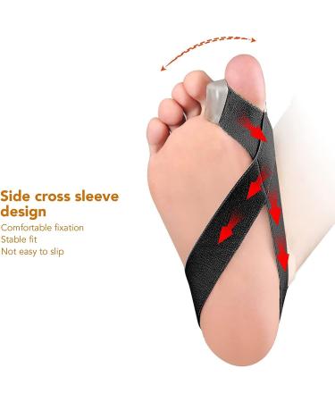 Uxsiya Single Bunion Corrector - Prevent Slipping, Flexible & Breathable Bunion Separator for Overlapping Toes (Small) - Buy Online on SooperMarket.com