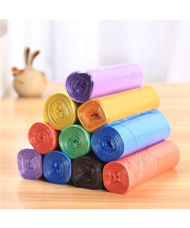 tbpersicwT 100Pcs 5 Rolls Point Break-Style Thicken Household Garbage Waste Trash Bags Garbage Bag - Green - Buy Online on SooperMarket.com
