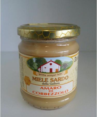 ANTICA APICOLTURA GALLURESE AWARDED Sardinian Arbezzolo Honey - Made in Sardinia - Grams 250