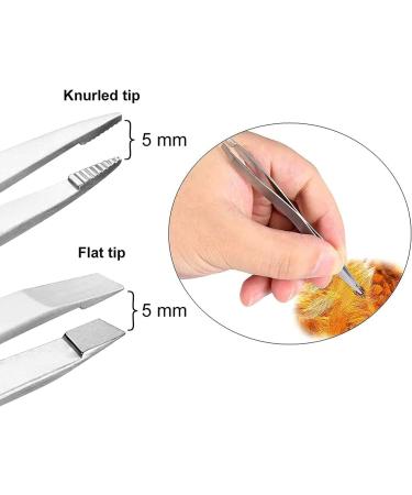 AFTREN Tick Remover Pet Care Tool Set Flea Comb Real Bamboo Contour Grip Handle Dogs Cats Horses 5 Pcs Stainless Steel Fleas Ticks Remover Kit - Buy Online on SooperMarket.com