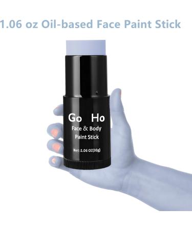 Go Ho Cream Grey Blendable Stick 1.06 OZ - Professional Face Paint for Halloween SFX Makeup - Buy Online on SooperMarket.com