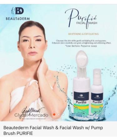 Beautederm Facial Cleanser Bundle with Pump Brush and Refill - Gentle Face Wash for Radiant Skin - Buy Online on SooperMarket.com