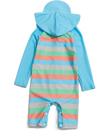 BONVERANO Baby Boys Swimsuit UPF 50+ Full-Zip Hoodie 12-18 Months - Buy Online on SooperMarket.com