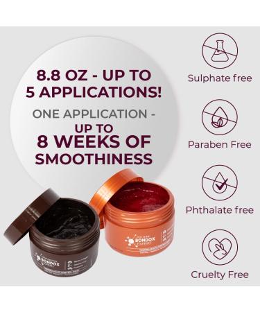 Dark Brown BONDOX HAIR 8.8 oz Color Depositing Mask with Marine Collagen & Almond Oil - Formaldehyde-Free Hair Repair Treatment for Elasticity, Softness & Moisture - Buy Online on SooperMarket.com