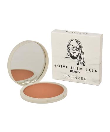 GIVE THEM LALA BEAUTY Bronzer Powder - IBIZA Tan Color Butter Bronzer - Luxurious Matte Bronzer Available in Four Shades - Cruelty Free Face Bronzer For Contour  Blush  and Natural Flawless Glow