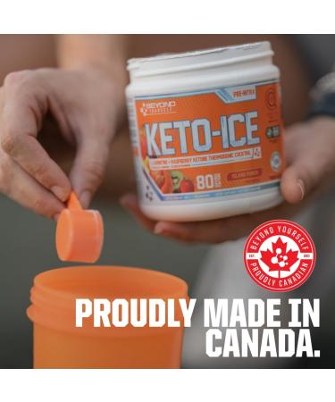 Beyond Yourself - Keto-Ice | Stimulant-Free Thermogenic Fat Burner | Advanced Metabolism Booster Energy Enhancer & Weight Management | Formulated with L-Carnitine & Raspberry Ketone | Island Punch - Buy Online on SooperMarket.com