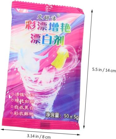 minkissy 1 Set Bleach Clothing Colour Agent Laundry Tool Active Oxygen Agent Stain Brightening Agent - Buy Online on SooperMarket.com