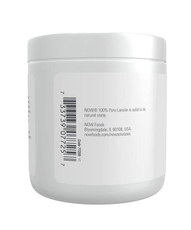 Now Foods Solutions Pure Lanolin 7 oz - 100% Natural Moisturizer for Skin Care - Buy Online on SooperMarket.com