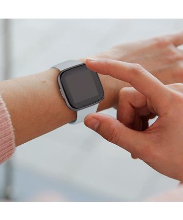 3 Pack Silicone Bands Compatible with Fitbit Versa 2 Bands for Women Men  Soft Breathable Sport Replacement Wristbands for Fitbit Versa 2 / Fitbit Versa/Versa Lite/Versa SE Black/Navy Blue/Grey - Buy Online on SooperMarket.com