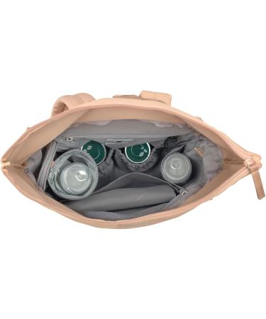 Buy Sustainable Casual Baby Diaper Backpack - Rolltop Design Stroller Attachment Bottle Holder | Peach Rose - Buy Online on SooperMarket.com