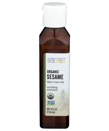 Aura Cacia Organic Skin Care Oil  Protecting Sesame  4 Fluid Ounce