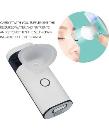 Eye Sprayer 1 5UM Portable Rechargeable Ultra Fine Eye Nebulizer Removable Water Replenishment Facial Mister with TPU Eyewash Cup for Face Moisturizing Eye Fatigue Relief - Buy Online on SooperMarket.com