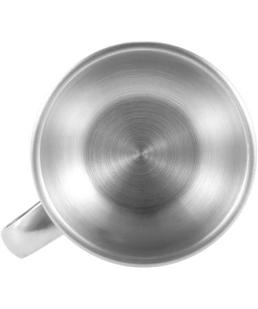 Anself Stainless Steel Shaving Bowl | Shaving Brush & Soap Bowl for Ultimate Grooming Experience - Buy Online on SooperMarket.com