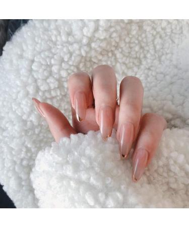 BNG Dual Nail Forms 120 Pcs Stiletto Gel Builder - Professional Salon Quality Full Cover Acrylic & Polymer Nails Extension Mold - Buy Online on SooperMarket.com