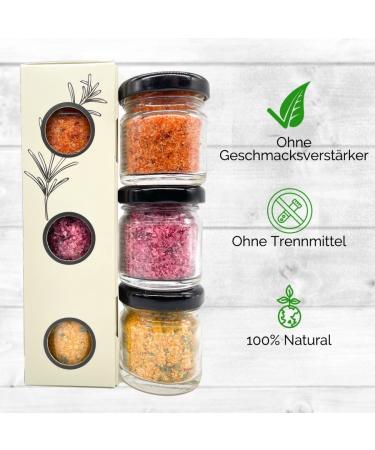 Foodoko Gourmet Salt Spice Gift Set - Premium Sea Salt Set from Spain (6x40g) - Perfect for Food Lovers - Buy Online on SooperMarket.com