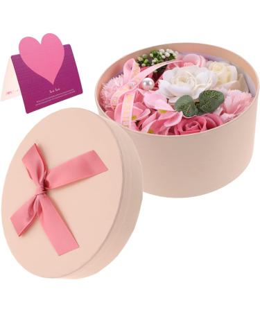 FRCOLOR 4 Boxes Preserved Flower Decoration Soap Flower Mother Fragrance 16.2X16.2X8.2CMx4pcs Pink1x4pcs - Buy Online on SooperMarket.com