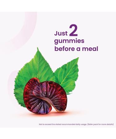 LLK Gummies with Clinically Tested Mulberry Leaf Extract - Diabetes Risk Management - Sugar-Free & Vegetarian - No Preservatives - Buy Online on SooperMarket.com