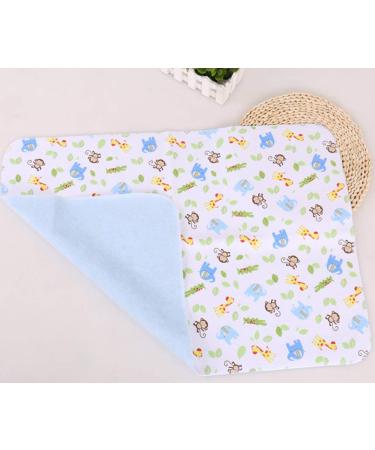 Wrap Pad 4-Pack | Yworld Cotton Bamboo Fiber Waterproof & Breathable Reusable Diaper Liners - 20x28in Light Color Series - Buy Online on SooperMarket.com