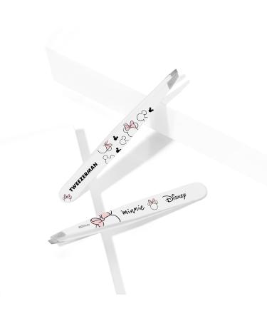 TWEEZERMAN Disney Minnie Mouse Ear Slanted Tweezers - Exclusive High Precision & Perfect for Eyebrows | International Shipping Available - Buy Online on SooperMarket.com