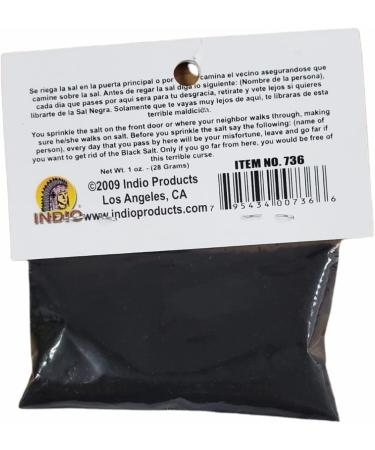 Wiccan Protection Rituals: 1 Oz Black Salt for Spells - Pack of 1 - Buy Online on SooperMarket.com