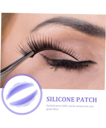 Didiseaon 60 Pairs Eyelash Perming Shield Pads | Silicone Curling Gasket for Lash Lift | Pink Eyelash Curler & Purple Washers - Buy Online on SooperMarket.com