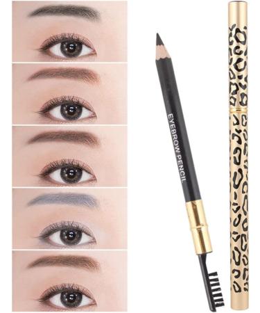 Baluue 2pcs Eeyebrow Pen with Brush Eyebrow Definer Pencil Eyebrow Makeup Long Lasting Waterproof Dark Coffee 3# 1 count (Pack of 1) Dark Coffee 3 - Buy Online on SooperMarket.com