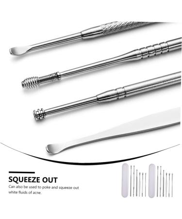 Stainless Steel Ear Cleaning Tools Set - Reusable Ear Cleaner & Care Kit - Buy Online on SooperMarket.com