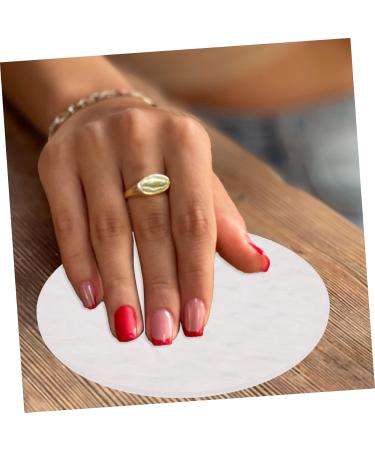 2pcs Resin Nail Display Palette - Manicure Mixing Tray for Nail Art | Colorful Nail Salon Props - Buy Online on SooperMarket.com