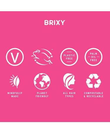 BRIXY Balancing Shampoo & Conditioner Bar Set | Moisturizing Body Wash Bar | Controls Oil Hydrates All Hair Types | pH Balanced Color Safe Vegan Citrus - Buy Online on SooperMarket.com