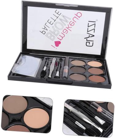 NOLITOY 5 Sets Eyebrow Powder Set Eye Shadow Makeup Eyebrow Powder Cosmetic Brush Eyebrow Pencil - Buy Online on SooperMarket.com