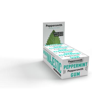 English Peppermint Sugar Free & Vegan Gum 15g (Pack of 12)) - Buy Online on SooperMarket.com