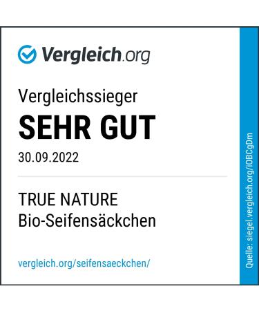 True Nature Sisal Soap Bags Set (4 Pack) - Laboratory Tested Comparison Winner for Solid Shampoo & Natural Soaps - Extra Large with Colored Labels - Buy Online on SooperMarket.com