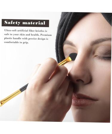 MUSISALY 15pcs Eye Shadow Brush Makeup Accessories Double Sided Makeup Brush Eyeshadow Fiber - Buy Online on SooperMarket.com
